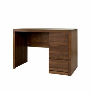 Psací stůl BR403,120x80x60, buk (Barva dřeva: Bělená)
