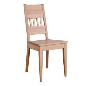 Dřevěná jídelní židle KT175, buk (Barva dřeva: Surová (bez moření))