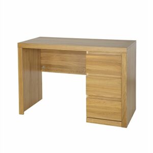 Psací stůl BR303,120x80x60, dub (Barva dřeva: Bělená)