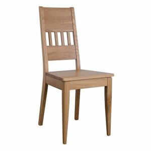 Dřevěná jídelní židle KT374, dub (Barva dřeva: Surová (bez moření))