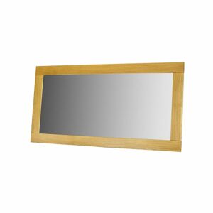 Zrcadlo LA301, 127x66, dub (Barva dřeva: Přírodní (lakovaná))