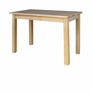 Jídelní stůl ST104, 110x75x60, borovice (Délka: 60, Barva dřeva: Surová (bez moření))