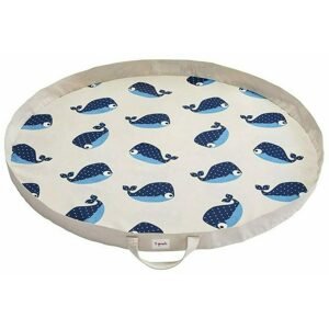 3 Sprouts Play Mat Bag (Varianta: Whale)