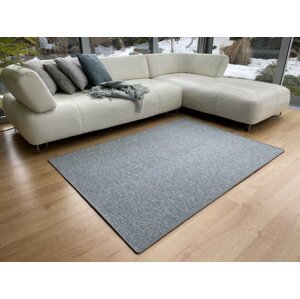 Kusový koberec Astra světle šedý (Varianta: 40 x 60 cm)