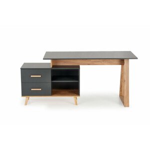 Pracovní stůl SERGIO XL, šedá, lamino