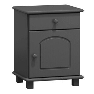 Noční stolek S5 (Barva dřeva: Šedá)