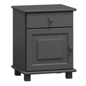 Noční stolek S6 (Barva dřeva: Šedá)