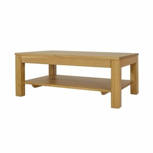 Konferenční stůl ST310, 100x50x70, dub (Délka: 70, Deska stolu: 2-5, Barva dřeva: Surová (bez moření), Hrana stolu: S3)