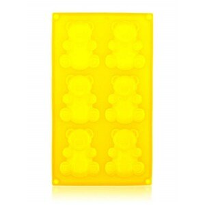 Forma silikonová CULINARIA Yellow 31 x 18 x 2 cm, medvídci