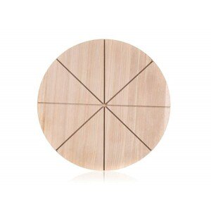 Prkénko krájecí dřevěné na pizzu BRILLANTE 32 x 1,5 cm