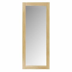 Zrcadlo LA118, 50x125, borovice (Barva dřeva: Přírodní (lakovaná))