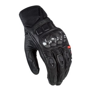 Pánské moto rukavice LS2 Spark Black (Velikost: S, Barva: černá)