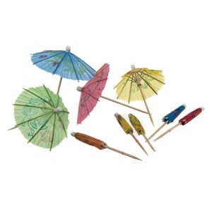 Deštníčky ozdobné MY PARTY 10 ks