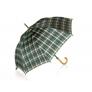 Deštník 62 cm, zelená kostka