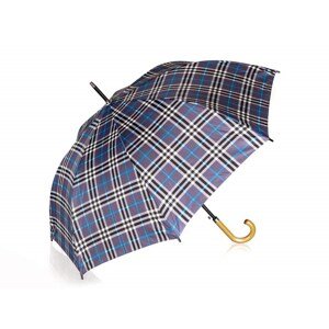 Deštník 62cm', modrá kostka se žlutým proužkem