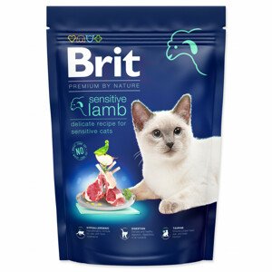 Krmivo Brit Premium by Nature Cat Sensitive Lamb 800g