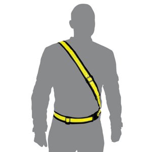 Reflexní popruh Oxford Bright Belt (Velikost: M, Barva: žlutá fluo)