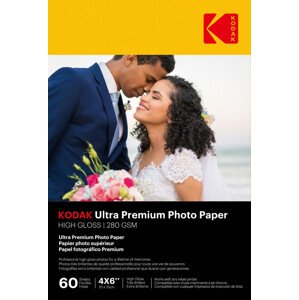 Fotopapír Kodak Ultra Premium Photo RC Gloss (280g/m2) 10x15 (A6) 60 listů