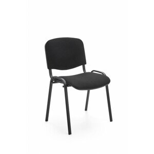 Konferenční židle ISO, černá, látka OBAN EF019