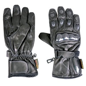 Motocyklové rukavice ROLEFF Hannover (Velikost: M, Barva: černá)