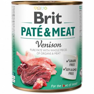 Konzerva Brit Paté & Meat zvěřina 800g