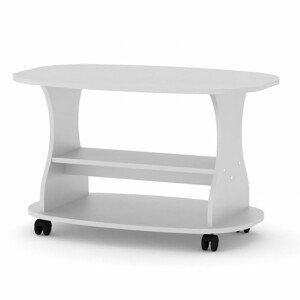 Konferenční stolek KAPRIZ (Barva dřeva: bílá)