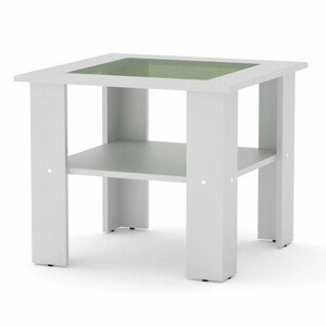 Konferenční stolek MADRID-MDF DOPRODEJ (Barva dřeva: bílá)