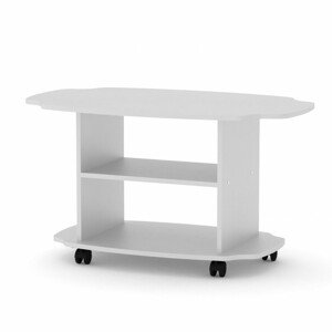 Konferenční stolek TWIST (Barva dřeva: bílá)