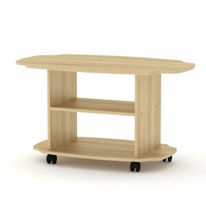 Konferenční stolek TWIST (Barva dřeva: dub sonoma)