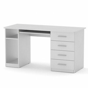 PC stůl SKM-11 (Barva dřeva: bílá)