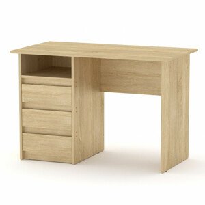 Psací stůl DEKAN ABS (Barva dřeva: dub sonoma)