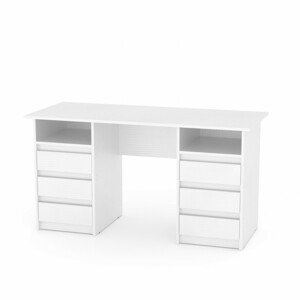 Psací stůl DEKAN-3 ABS (Barva dřeva: bílá)