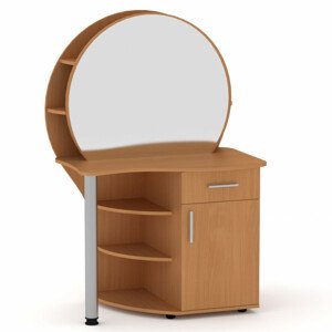 Toaletní stolek BEAUTY-03 (Barva dřeva: buk)