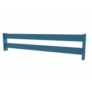 Zábrana A (Barva dřeva: barva modrá, Délka: 120 cm)