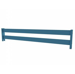 Zábrana A (Barva dřeva: barva modrá, Délka: 140 cm)