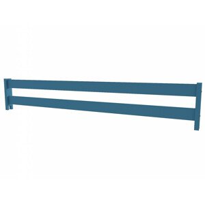 Zábrana A (Barva dřeva: barva modrá, Délka: 160 cm)