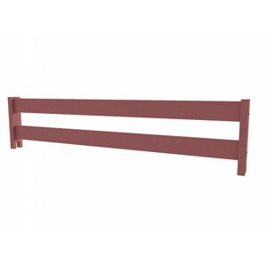 Zábrana A (Barva dřeva: barva růžová, Délka: 140 cm)