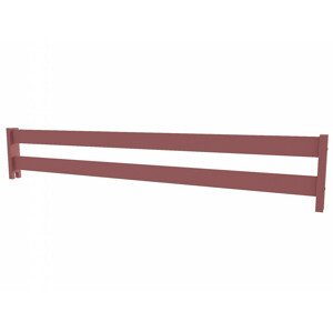 Zábrana A (Barva dřeva: barva růžová, Délka: 160 cm)
