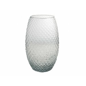 Váza DIAMOND AMARYLLIS ruční výroba skleněná d13x26cm