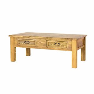 Konferenční stolek ST708, 135x52x75, borovice, vosk (Barva dřeva: Brunat vosk)