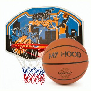 Set basketbalového koše a míče My Hood 304002