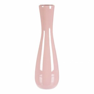 Váza keramická, řůžová perleť. HL9019-PINK PEARL