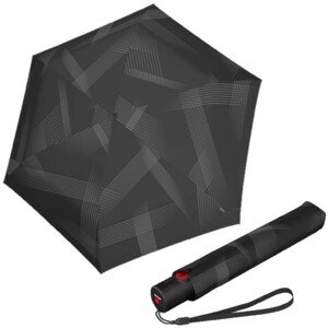 KNIRPS U.200 VISION BLACK - elegantní dámský plně automatický deštník