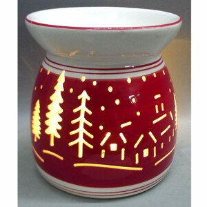 Aroma lampa, vánoční motiv, keramika. ARK3608
