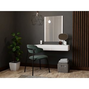 Toaletní stolek Pafos, bílá matná / bílá matná