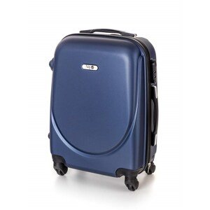 Kufr na kolečkách ABS16, malý, tmavě modrý