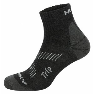 Ponožky Trip tm. šedá (Velikost: L (41-44))