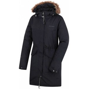 Dámský zimní kabát Nelidas L black (Velikost: XXL)