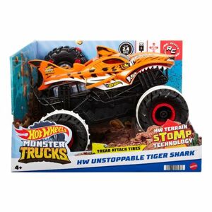 Auto Mattel Hot Wheels Monster Truck 1:15, Tygří žralok