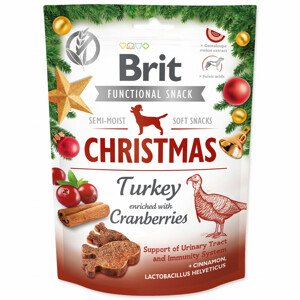 Pamlsek BRIT Care Dog Functional Snack Christmas Edition